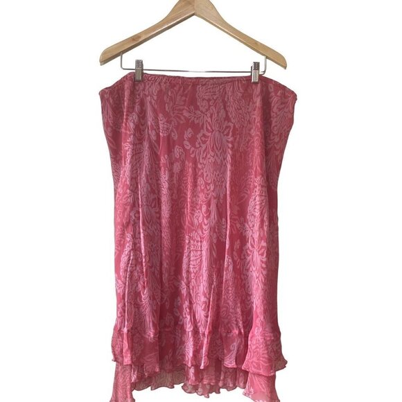 NEW YORK CITY DESIGN CO Women's Skirt, Size 2X, Elastic waist, Scalloped bottom - Picture 1 of 6